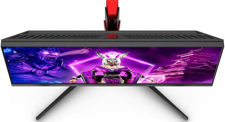 Монітор TFT 34" AOC AGON, WQHD, IPS, MiniLED, 170Гц, 1мс, 2xHDMI, 2xDP, USB-C, USB-hub, HAS, кол (AG344UXM) [400463]