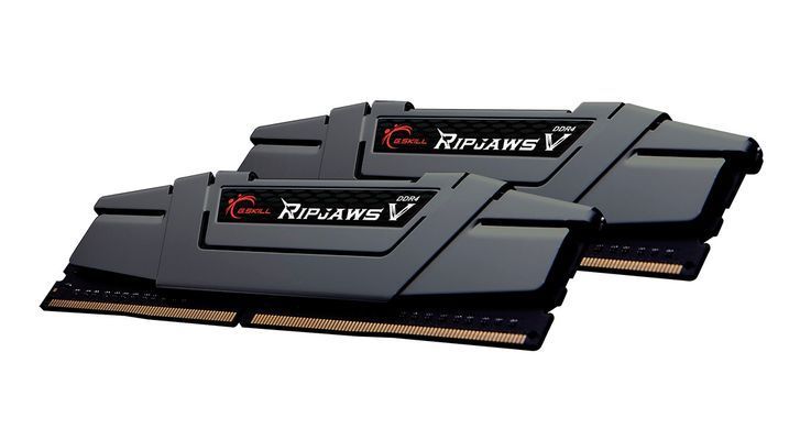 Модуль пам`ятi DDR4 2x8GB/3200 G.Skill Ripjaws V Grey (F4-3200C16D-16GVGB) [606134]
