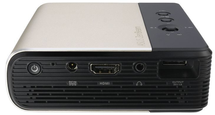 Проєктор портативний Asus ZenBeam E2 WVGA, 300 lm, LED, 1.3, WiFi (90LJ00H3-B01170) [105341]