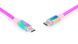 Кабель REAL-EL Premium USB Type-C - USB Type-C (M/M), 1 м, Rainbow (EL123500053) [604050], фото 1