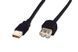Кабель DIGITUS USB-A (M/F) заряджання/синхронізації, 5м, чорний (AK-300202-050-S) [108479], фото 2