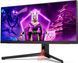 Монітор TFT 34" AOC AGON, WQHD, IPS, MiniLED, 170Гц, 1мс, 2xHDMI, 2xDP, USB-C, USB-hub, HAS, кол (AG344UXM) [400463], фото 3