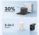 Мережевий зарядний пристрій Anker GaN Charger 100W, 2xUSB-C, 1xUSB-A, Display Dark Gray + кабель USB Type-C (B121BGZ1) [618380], фото 2