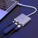 USB-хаб HOCO HB14 Easy use Type-C adapter(Type-C to USB3.0+HDMI+PD) Silver (6931474725790) [803285], фото 8