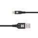 Кабель Promate NerveLink-i USB - Lightning (M/M), 2.4 A, 1.2 м, Black (nervelink-i.black) [604293], фото 1