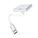 USB-хаб HOCO HB14 Easy use Type-C adapter(Type-C to USB3.0+HDMI+PD) Silver (6931474725790) [803285], фото 5