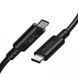 Кабель Choetech USB Type-C - USB Type-C (M/M), 0.8 м, Black (XCC-1028-BK) [619395], фото 2