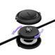 Кабель Baseus Free2Draw Retractable Crystal Fast Charging Data Cable USB to M+L+C 3.5A 1.1m Cluster Black (P10368700111-02) [802608], фото 4