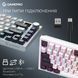 Клавіатура бездротова GamePro Asgard Valhalla QLAB Sakura Switch White With Display (MK160-W-D-QS-PRO) [619470], фото 7