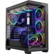 Корпус Modecom VOLCANO STELLAR ARGB MIDI 5x120mm fans BLACK без БЖ ATX (AT-STELLAR-5F-ARGB-10) [403291], фото 10