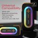 Акустична система 1.0 Energizer 20Вт Bluetooth 5.2/MicroSD/USB/AUX/FM,IPX65, 360&deg; Sound чорна (BTS206) [404798], фото 5