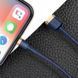 Кабель Baseus cafule Cable USB For iP 2.4A 1m Gold+Blue (CALKLF-BV3) [804378], фото 12