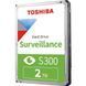 HDD 2TB, 5400rpm, Toshiba, 128M, SATA III (HDWT720UZSVA) [405716], фото 2