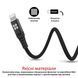 Кабель Promate NerveLink-i USB - Lightning (M/M), 2.4 A, 1.2 м, Black (nervelink-i.black) [604293], фото 4