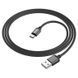 Кабель BOROFONE BX87 Sharp charging data cable for Type-C 1 м Black (6974443389043) [802220], фото 1