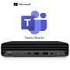 Комп'ютер персональний неттоп HP Mini Conference G9 PC with Microsoft Team Rooms, Intel i7-12700T, 16GB, F256GB, Wi-Fi 6E, BT 5.3, Win10IoT, чорний (9C428AW) [11768], фото 2