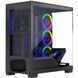Корпус Modecom VOLCANO STELLAR ARGB MIDI 5x120mm fans BLACK без БЖ ATX (AT-STELLAR-5F-ARGB-10) [403291], фото 4