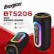 Акустична система 1.0 Energizer 20Вт Bluetooth 5.2/MicroSD/USB/AUX/FM,IPX65, 360&deg; Sound чорна (BTS206) [404798], фото 3