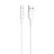 Кабель HOCO X25 USB to Type-C 2A, 1m, PVC, PVC connectors, White (6957531080152) [802239], фото 4