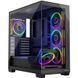 Корпус Modecom VOLCANO STELLAR ARGB MIDI 5x120mm fans BLACK без БЖ ATX (AT-STELLAR-5F-ARGB-10) [403291], фото 1