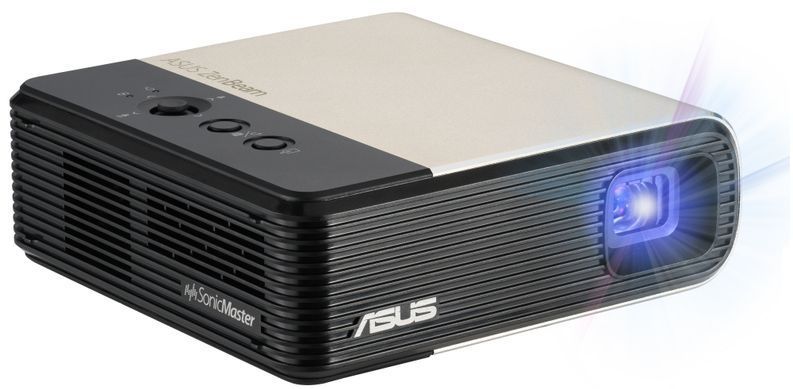 Проєктор портативний Asus ZenBeam E2 WVGA, 300 lm, LED, 1.3, WiFi (90LJ00H3-B01170) [105341]