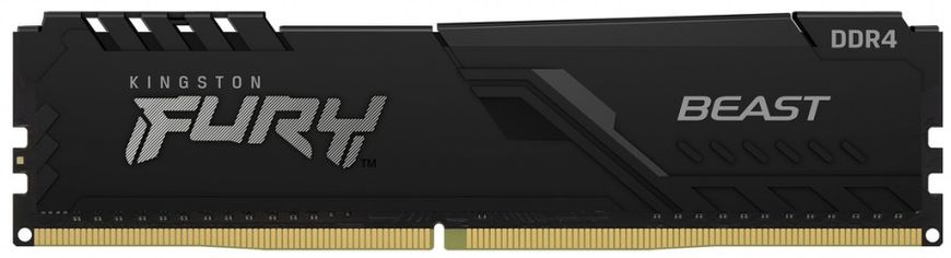 Пам'ять ПК Kingston DDR4 32GB KIT (16GBx2) 2666 FURY Beast (KF426C16BBK2/32)