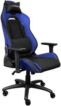Крісло Trust GXT714B Ruya ECO, ПУ шкіра, 3D-Armrests, синій (25131_TRUST) [106147]