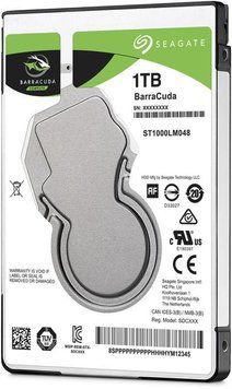 Накопичувач HDD 2.5" SATA 1.0TB Seagate BarraCuda 5400rpm 128MB (ST1000LM048) [607987]