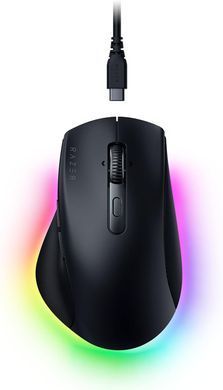 Миша Razer Pro Click V2, RGB, USB-A/WL/BT, чорний (RZ01-03900100-R3M1) [110897]