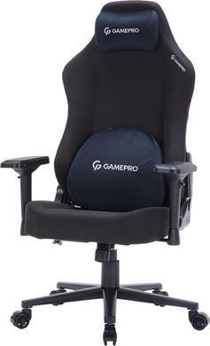 Крісло для геймерів GamePro Black (FGC750B) [620245]