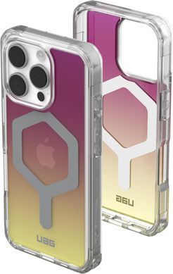 Чохол UAG для iPhone 16 Pro, Plyo Magsafe LE, Maroon/Yellow Ombre (114480114780) [108336]