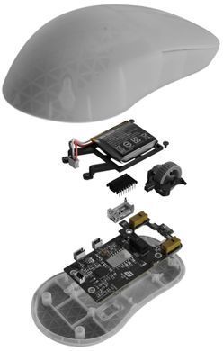 Миша ігрова бездротова Endgame Gear XM2w 4k v2, білий (прозорий) (PGW-EG-MOU-082) [503876]