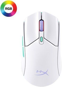 Миша бездротова HyperX Pulsefire Haste 2 Core Wireless White (8R2E7AA) [606637]