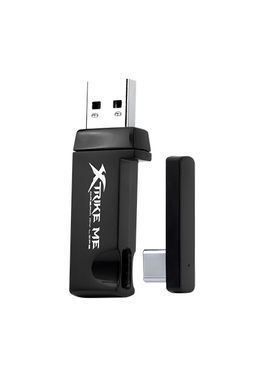 Ігрова гарнітура XTRIKE ME XBOX/PS/PC, бездротова+ 2.4G+3,5мм, 7 режимів RGB, чорна (GH-512W) [403844]
