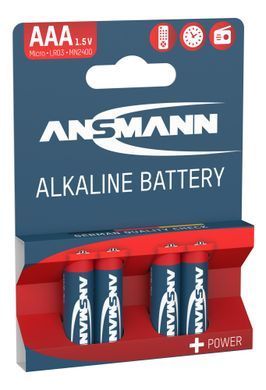 Батарейка Ansmann AAA/LR03 BL 4шт (5015553) [617770]