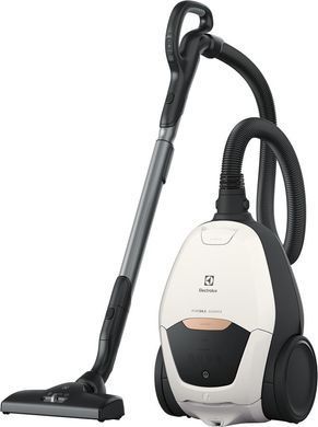 Пилосос Electrolux мішковий, 600Вт, 3.5л, Allergy Plus, SmartMode, s-bag, 4 насадки, білий (PD82-ALRG) [15594]
