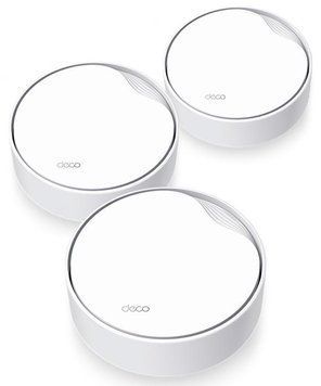 Система WiFi-Mesh TP-LINK Deco X50 AX3000, 1xGE LAN/WAN, 1x2,5GE LAN/WAN, 3мод, PoE (DECO-X50-POE-3-PACK) [104607]