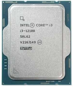 Процесор Intel Core i3 12100 3.3GHz (12MB, Alder Lake, 60W, S1700) Box (BX8071512100) [611204]