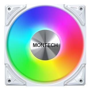 Корпусний вентилятор 120MM METAL PRO 12 ARGB PWM WHITE MONTECH (METAL PRO 12 ARGB PWM WHT) [501654]