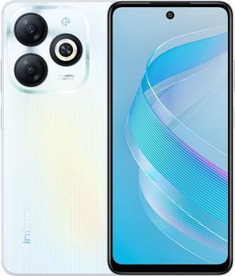 Смартфон Infinix Smart 8 X6525 2/64GB Dual Sim Galaxy White (Smart 8 X6525 2/64GB Galaxy White) [600088]
