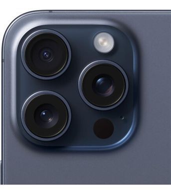 Смартфон Apple iPhone 15 Pro 256GB e-Sim Blue Titanium (Відновлений / Близький до ідеального) (2AMTQV3) [615458]