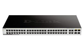 Комутатор D-Link 48xGE, 4xGE/SFP, Некерований (DGS-1052) [14901]