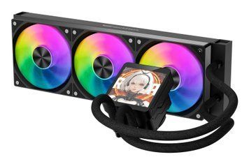 Система охолодження для комп'ютерного процесора DARK FLASH DV360S MAX, чорний (DV360S MAX BLACK) [504467]