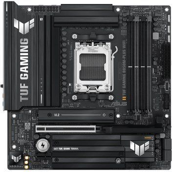 Материнcька плата ASUS TUF GAMING B850M-PLUS WIFI7 sAM5 B850 4xDDR5 M.2 HDMI DP Wi-Fi BT mATX (90MB1MU0-M0EAY0) [111751]