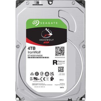 Накопичувач HDD SATA 4.0TB Seagate IronWolf NAS 5400rpm 256MB (ST4000VN006) [611675]