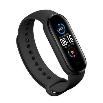 Ремінець BeCover для Xiaomi Mi Smart Band 5/Mi Smart Band 6 Black (705062) [604600]