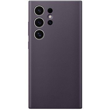 Чохол-накладка Samsung Vegan Leather Case для Samsung Galaxy S24 Ultra SM-S928 Dark Violet (GP-FPS928HCAVW) [602589]