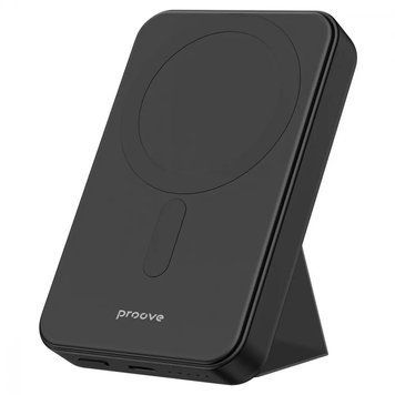 Універсальна мобільна батарея Proove Hyperion Qi 20W 10000mAh Black (PBHN15020001) [614768]