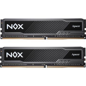 Модуль пам`ятi DDR4 2x16GB/3600 Apacer NOX (AH4U32G36C25YMBAA-2) [619063]