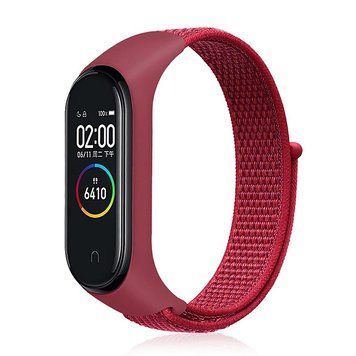 Ремінець BeCover Nylon Style для Xiaomi Mi Smart Band 7 Red (707670) [604806]
